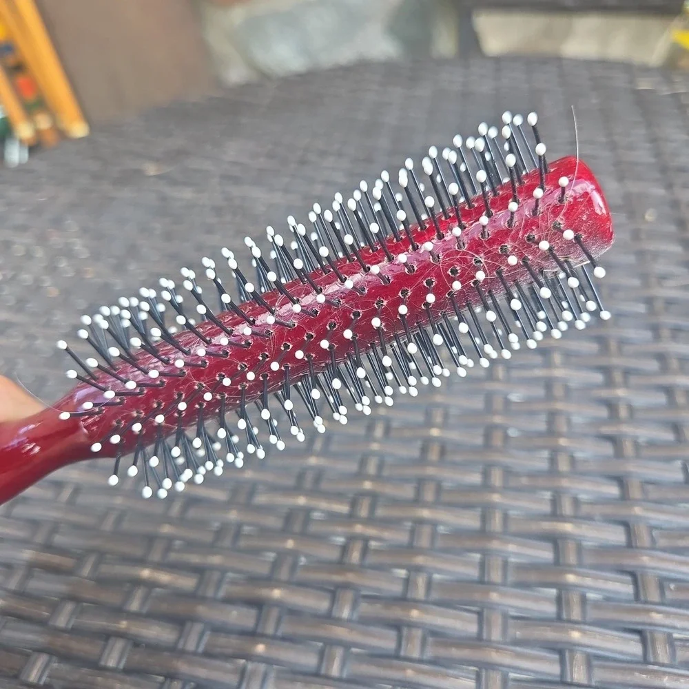 Spornette Vintage Round Tip Bristle Hair Brush #822 P-T Taiwan